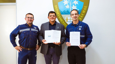 Jáchal firmó un convenio con Minera del Pacífico para fortalecer la gestión ambiental, capacitación y el tratamiento de residuos