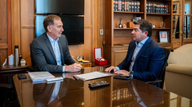 Diego Santilli recibió a Orrego en Casa Rosada y ratificaron una agenda conjunta para impulsar obras, minería y reformas clave