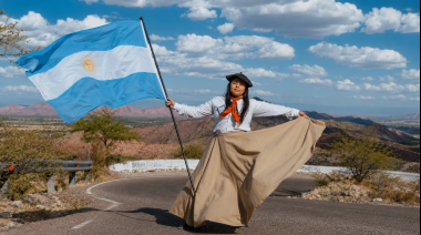 Histórico: Alumnos de la Escuela Agrotécnica de Huaco reafirmarán su lealtad a la Bandera en el Mirador de la Cuesta