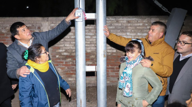La Plazoleta Dr. René Favaloro renació con una profunda transformación y ya es un nuevo espacio de encuentro para todos los jachalleros