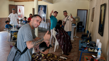 Vuelven las “Tijeritas Solidarias” a Gran China: peluqueros de Jáchal y la zona rural regalarán cortes de cabello a los niños