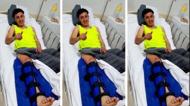 El fútbol de Jáchal se unió por Tupac Silva, lanzaron una campaña solidaria para acompañar al jugador del CALER en su recuperación
