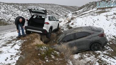 Se conocieron impactantes imágenes de los vehículos que sufrieron un accidente en Alto del Colorado durante el temporal