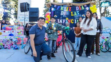 Una multitud de chicos y familias de todo Jáchal colmó la Plaza San Martín para celebrar a pleno el Día del Niño 2026