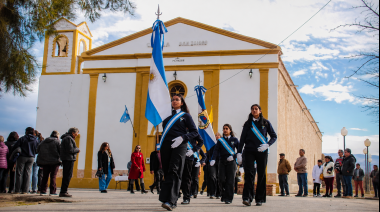 Con emoción y profundo respeto, Jáchal conmemoró el 176° aniversario del paso a la inmortalidad del General San Martín