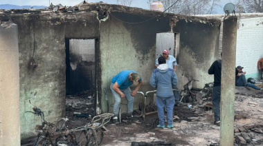 El gobierno confirmó que 18 viviendas quedaron con pérdidas totales y unas 60 personas resultaron afectadas en Pocito