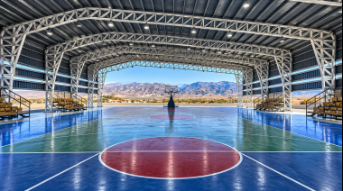 La Escuela Antonio Quaranta de Jáchal tendrá un nuevo playón cubierto para actividades deportivas, educativas y comunitarias