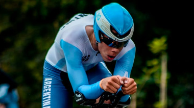 El sanjuanino Mateo Kalejman voló en la contrarreloj de los Juegos Suramericanos y ganó la medalla de oro para Argentina