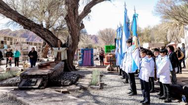 Huaco recordó a Buenaventura Luna a 71 años de su fallecimiento y reafirmó el legado cultural que permanece vivo en Jáchal