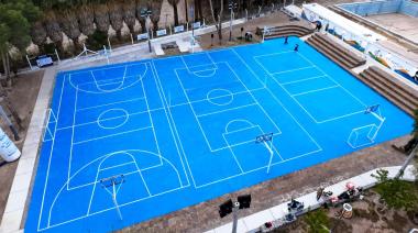 El Polideportivo Presidente Perón volvió a abrir sus puertas en Jáchal renovado, inclusivo y preparado para múltiples deportes
