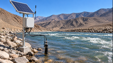 Un científico impulsa un sistema para monitorear el agua del río Jáchal y detectar posibles casos de contaminación en tiempo real