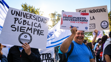 La comunidad universitaria vuelve a movilizarse en San Juan para exigir el cumplimiento de la Ley de Financiamiento Universitario