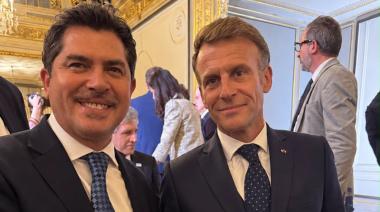Orrego se reunió con Macron y aseguró que es “una oportunidad muy importante para seguir llevando a San Juan al mundo”