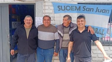 Cristian Esquivel y Domingo Pavón fueron reelectos como delegados del SUEOM y seguirán representando a los trabajadores municipales