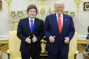 Donald Trump a Javier Milei en la Casa Blanca: "Si pierde las elecciones no seremos generosos con Argentina"