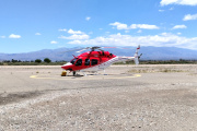 Se realizó el traslado aéreo de una mujer con falla renal desde Jáchal hacia el Hospital Dr. Guillermo Rawson