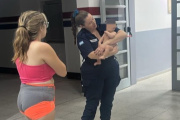 Gracias a maniobras de primeros auxilios, una bebé de tres meses fue salvada en la Comisaría 38° de Marquesado