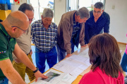 Minas Argentinas presentó un proyecto para reparar las defensas del Río Shuclian en Huaco, afectadas por el temporal