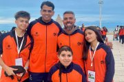 La delegación jachallera ya se encuentra en Mar del Plata para representar a San Juan en los Juegos Evita 2025