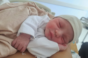 Nació Mingo Rafael Báez Godoy, el primer bebé del 2026 en Jáchal y posiblemente el primero en San Juan