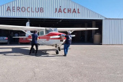 La Municipalidad de Jáchal renovó su compromiso con el Aeroclub para fortalecer la respuesta ante situaciones sanitarias y sociales