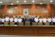 Entregaron sables de mando a la Plana Mayor de la Policía de San Juan y reafirman el compromiso con la seguridad pública