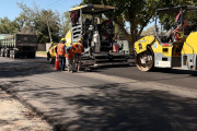 Comenzó una nueva etapa repavimentación en Avenida Libertador en un tramo que conecta Capital, Santa Lucía y San Martín