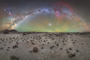 San Juan se luce a nivel mundial con una foto del cielo de Ischigualasto ganadora de un certamen prestigioso internacional