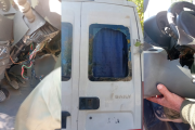 Intento de robo en Niquivil: Destrozaron una movilidad y la empresa no pudo denunciar para no quedarse sin trabajar