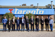 Orrego visitó Taranto y destacó el compromiso de las empresas que invierten y generan trabajo en la provincia de San Juan