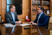 Diego Santilli recibió a Orrego en Casa Rosada y ratificaron una agenda conjunta para impulsar obras, minería y reformas clave