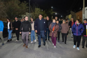 Jáchal inauguró la pavimentación e iluminación LED de calles Sarmiento y Rawson y transformó un sector clave del casco urbano