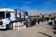 Confirmaron que más de 500 familias accedieron a la Garrafa Hogar durante un nuevo operativo en diferentes localidades de Jáchal
