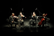 Una noche inolvidable de música y emociones, el Cuarteto Ámbar brilló en el Teatro del Bicentenario de Jáchal