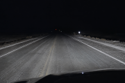 Vialidad Nacional pidió evitar la circulación nocturna en las rutas que conectan con Jáchal por hielo, nieve y baja visibilidad