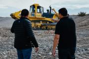 Ante las alertas meteorológicas, refuerzan las defensas y el encauzamiento del río Jáchal para prevenir posibles crecidas