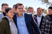 Marcelo Orrego regresa a Jáchal para entregar viviendas del barrio Aires del Oeste y computadoras a alumnos del departamento