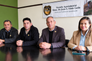En conferencia de prensa realizada en el INTA Jáchal, presentaron oficialmente la XVIII Fiesta Departamental de la Industria