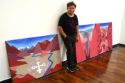 El arte lo llevó lejos, pero su corazón nunca se fue de Jáchal, Marcelo Ferreyra presenta una muestra cargada de historia y emociones