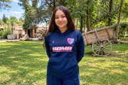 Con esfuerzo y sacrificio, la jachallera Malena Báez logró llegar a la Selección Argentina de Hockey Social
