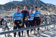 El jachallero Emil Caliva dijo presente una en el IRONMAN 51.50 y fue uno de los representantes de la Policía de San Juan
