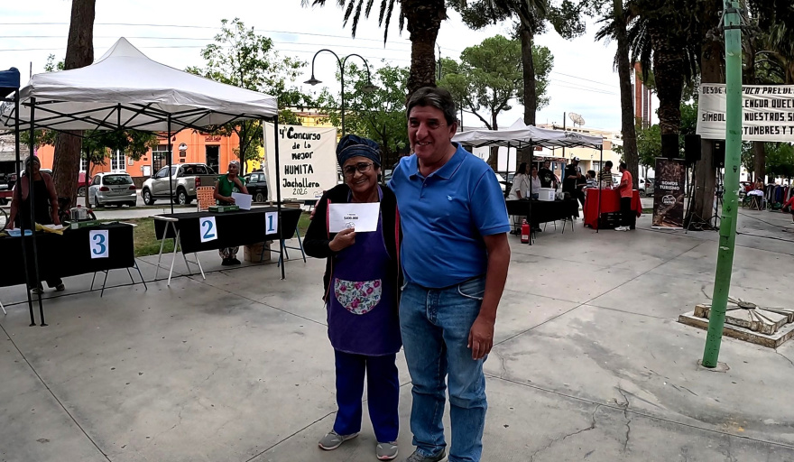 Doña Julia Olave ganó la cuarta edición de la Mejor Humita Jachallera y celebró la cocina tradicional de Semana Santa
