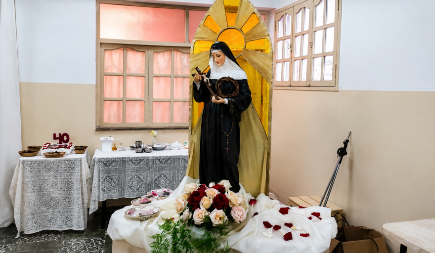La Falda se prepara para vivir el Triduo y Fiesta Patronal en honor a Santa Rita con cuatro jornadas de fe, encuentro y celebración