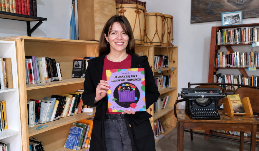 Eliana Celía presentará “El secreto del monstruo enfadado”, un cuento infantil que invita a los chicos a comprender y transitar el enojo