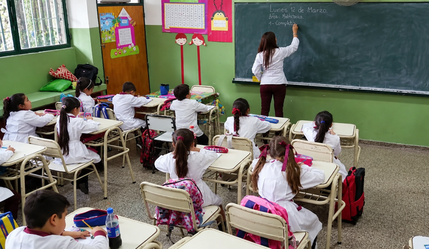 Pese al paro docente anunciado por UDAP, UDA y AMET, Educación confirmó que este jueves habrá clases normales en San Juan